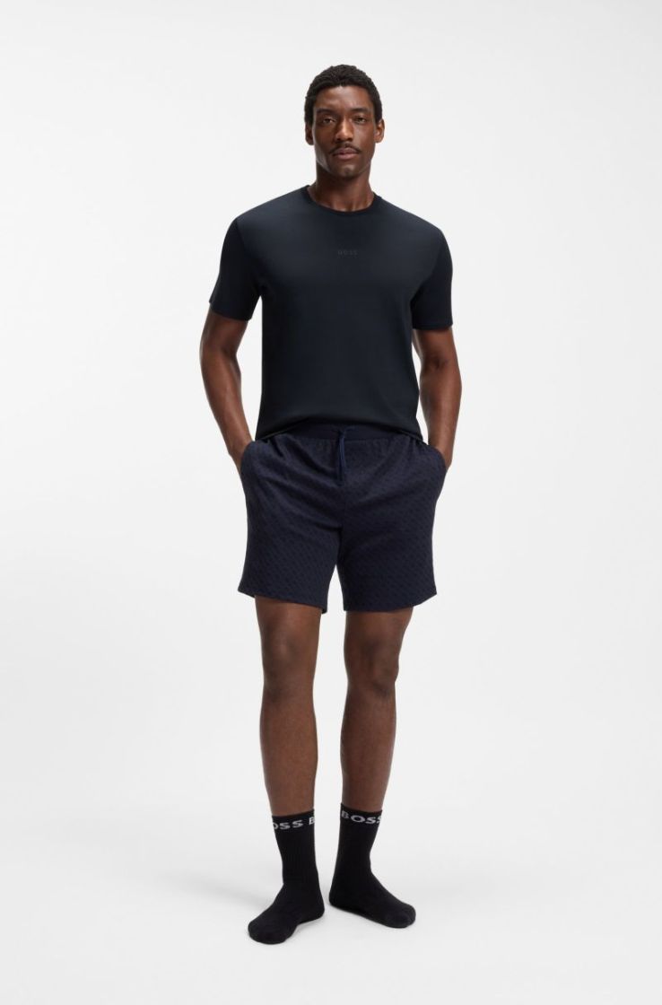 RELAX SHORT SET 406 DARK BLUE