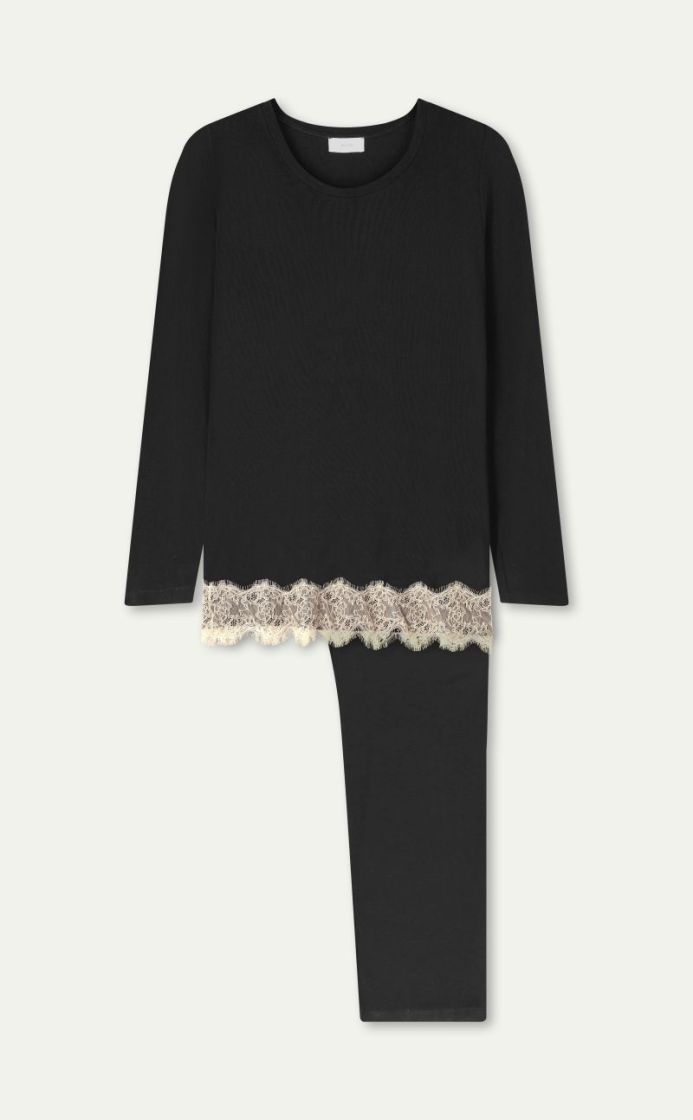 FELIENE PYJAMA BLACKE/BEIGE