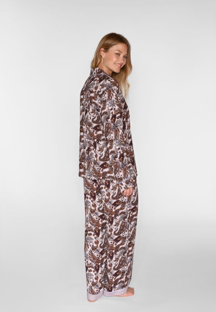 JOSEPHINE SHIRT + JANET PANTS 3044 FUDGE AOP