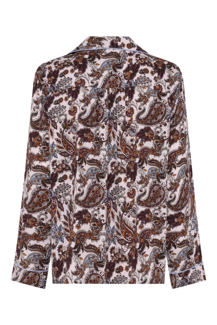 JOSEPHINE SHIRT + JANET PANTS 3044 FUDGE AOP