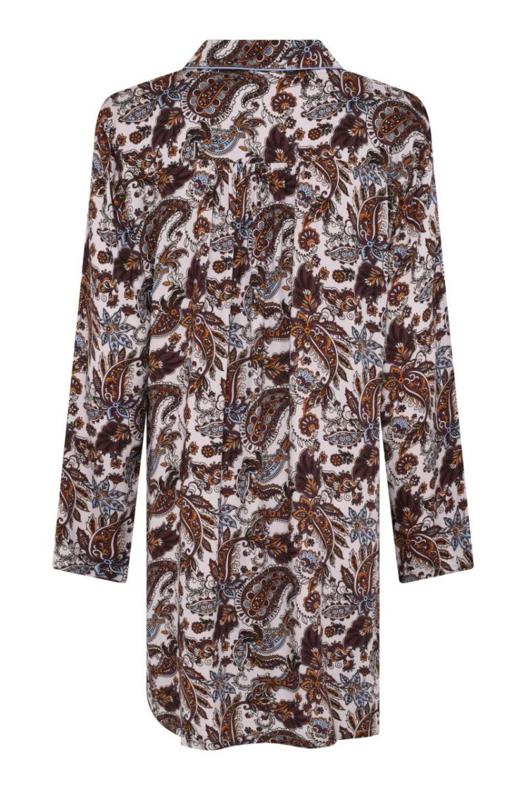 JOSEPHINE DRESS 3044 FUDGE AOP