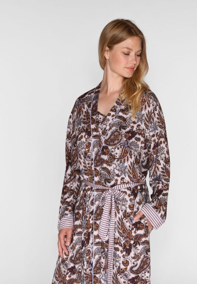 NOA KIMONO 3044 FUDGE AOP