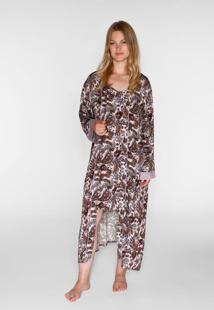NOA KIMONO 3044 FUDGE AOP