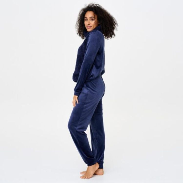 VELVET FLEECE HUISPAK 389 BLACK IRIS