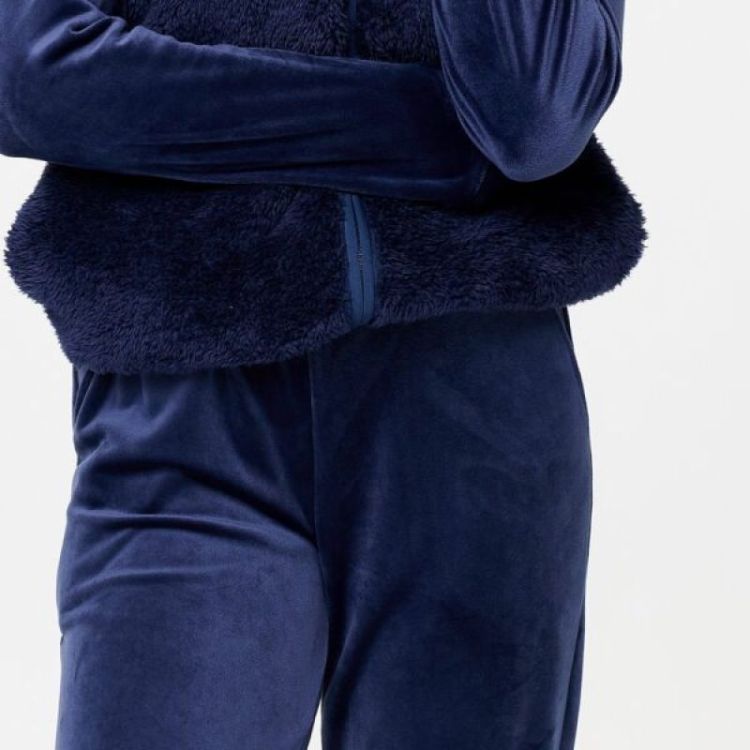 VELVET FLEECE HUISPAK 389 BLACK IRIS